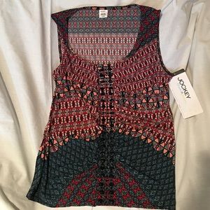 Jockey P2P Jersey Embellished Tank - NWT