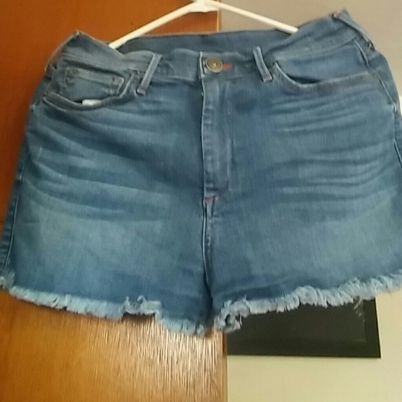 True religion high waist shorts