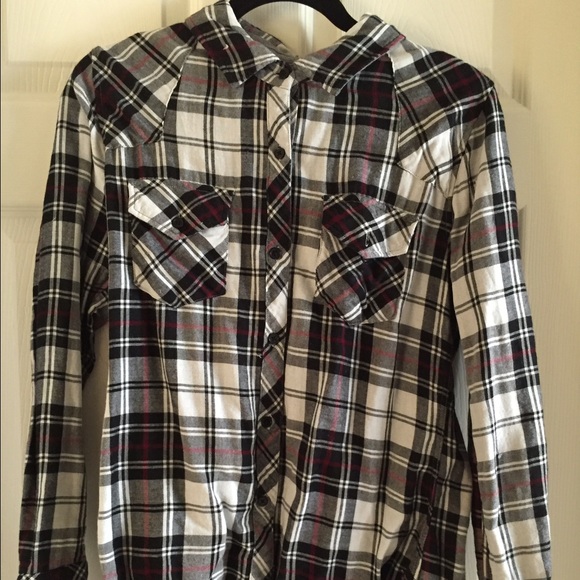 Rails plaid long sleeve top
