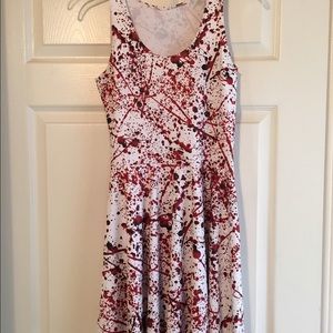 Blood Splatter Skater dress