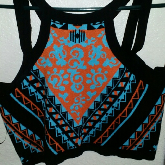 Crop-top & High-Waist skirt set NWOT