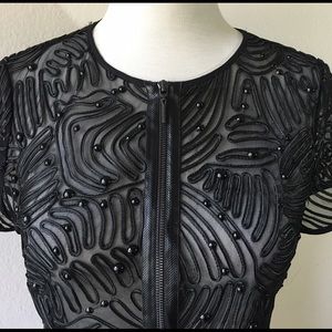 Carherine MaLandrino zip up blouse