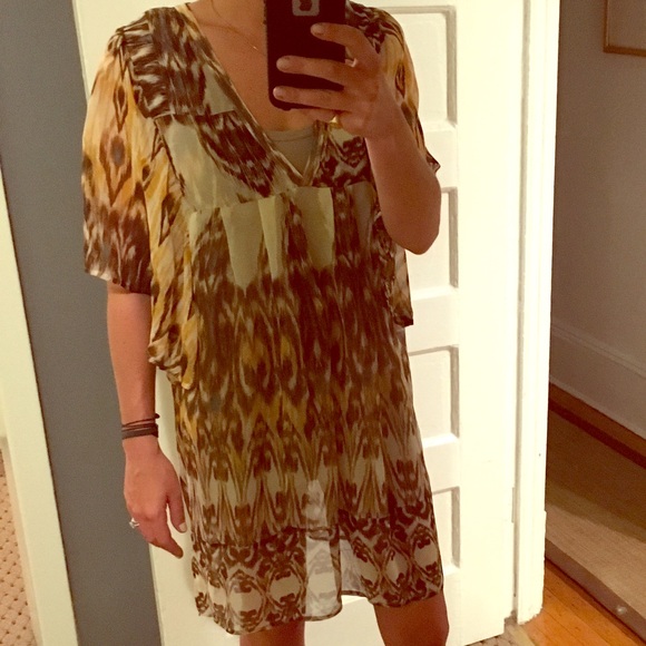 Joie Dresses & Skirts - Joie Ikat beach coverup