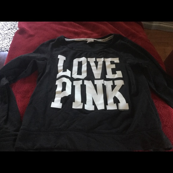Victoria sweatshirt black with white