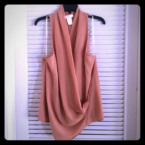 Racerback blouse