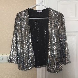 Sparkly blazer! 🤗