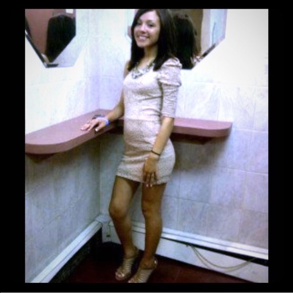 One sleep nude dress