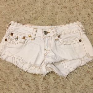 True Religion jean shorts