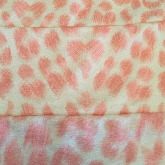 Foreign exchange pink leopard print mini skirt EUC - Picture 2 of 3