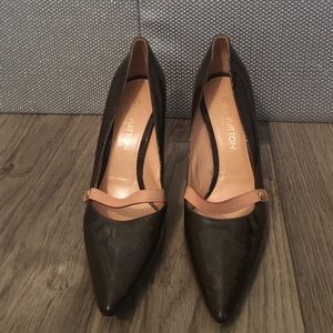 Louis Vuitton Monogram Pointy Toe Pumps