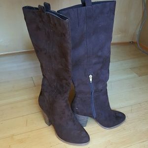 Charles by Charles David Skylark Tall Suede Boots