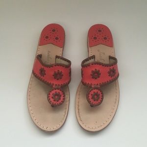 Coral Jack Rogers size 8