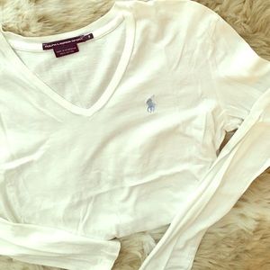Ralph Lauren Sport;  V Neck Tee