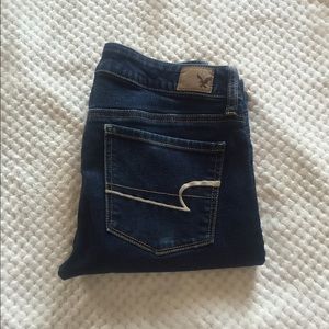 American Eagle Dark Wash Skinny Jeans