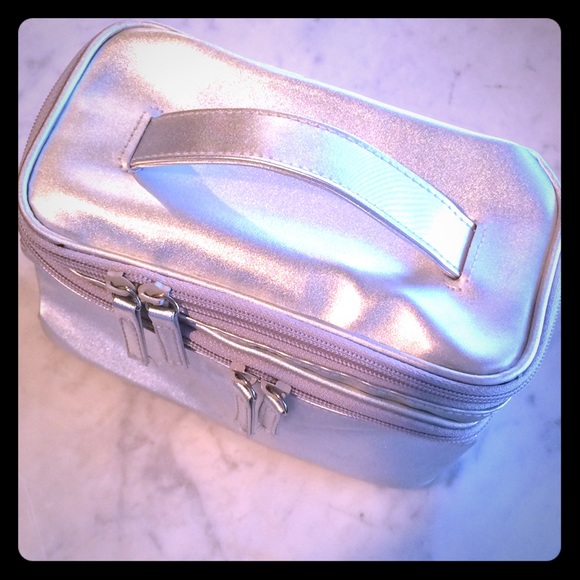 Flash Sale! Metallic Silver BAG for makeup