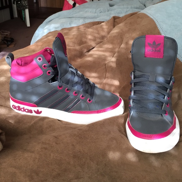 Adidas high tops size 6