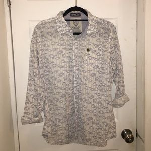 Scotch & Soda long sleeve printed button up