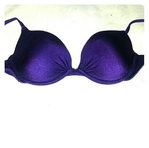 Purple bra
