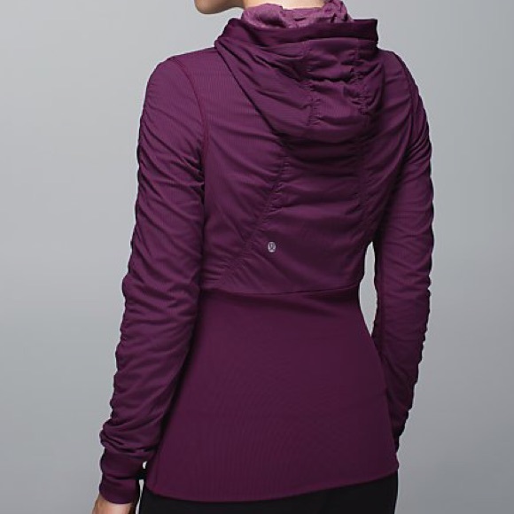 Lululemon plum dance studio jacket