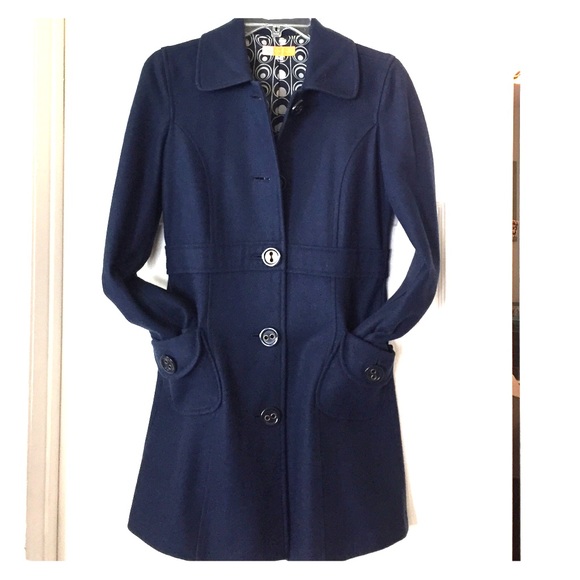 Nordstrom Jackets & Blazers - Nordstrom navy wool overcoat