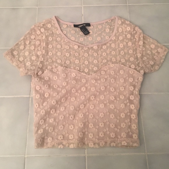 Flower crop top