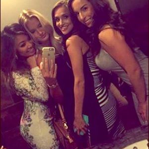 Long Sleeve Lace Flower Dress