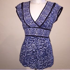 Bcbg maxazria size medium Blue colors with Brown