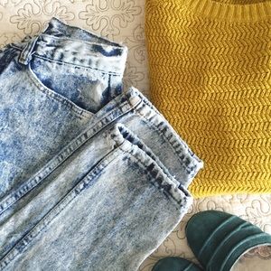 Vintage 80s Acid Wash Jeans