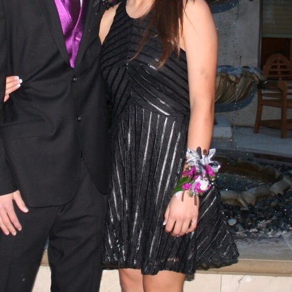 black dress