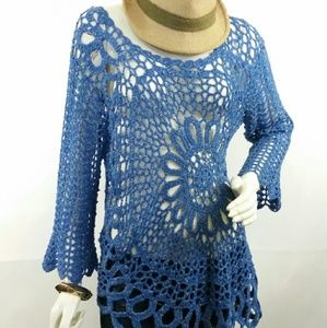 Crochet Sweater/Swim Cover-Up