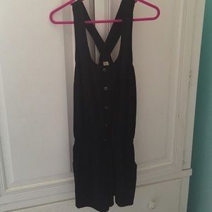Black Lush Romper