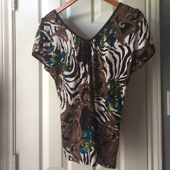 Brown blouse!