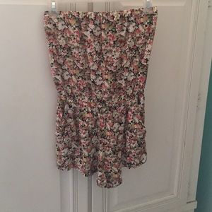 Floral Full Tilt Romper