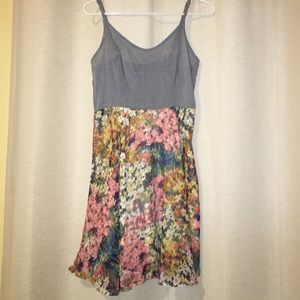 Floral printed lush dress!