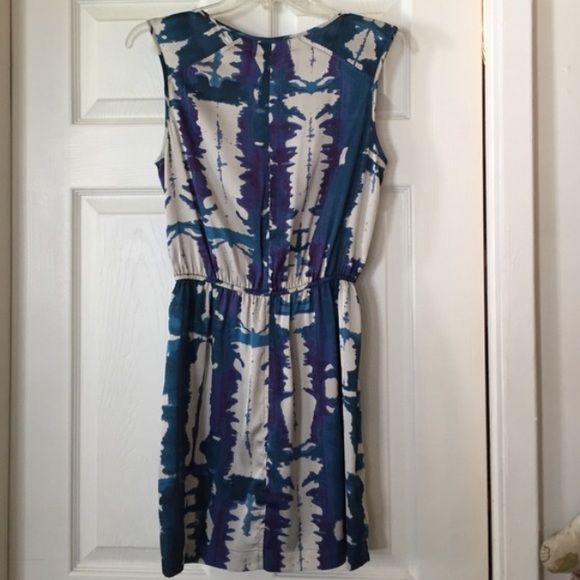 Metropark watercolor print mini dress - Picture 3 of 4