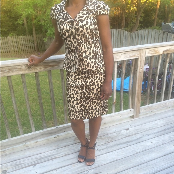 Cheetah Print suit