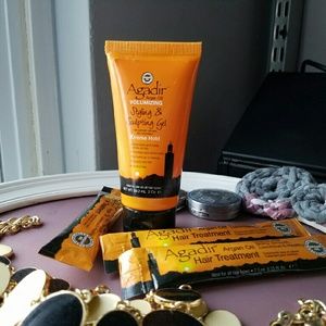 Agadir Styling Gel and Argan Oil Treatment Bundle