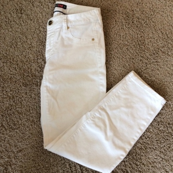 WHITE CIGARETTE JEAN