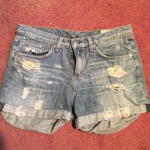 Rag & bone jean shorts