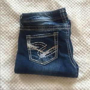 Silver Bootcut Jeans