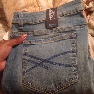 Aeropostale medium wash Jean-jeegings