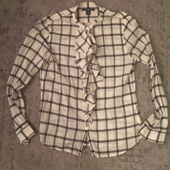 Gap check blouse