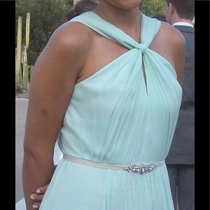 Silk Georgette Keyhole Halter REDUCED