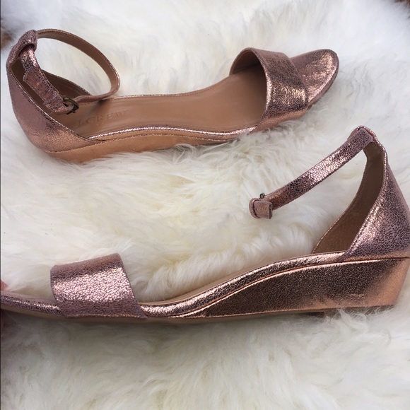 J Crew Kitten Wedge Sandal