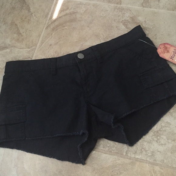 All black shorts