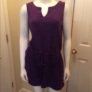Purple NY&Co Romper