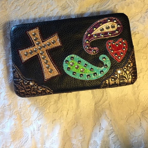 Beautiful faux leather wallet