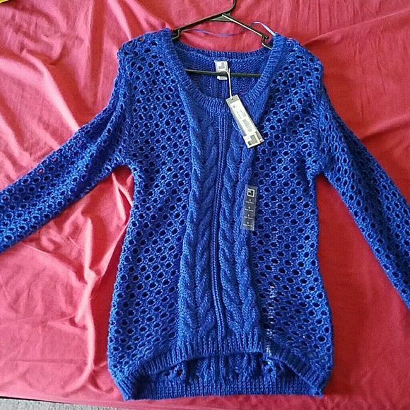 Blue sweater