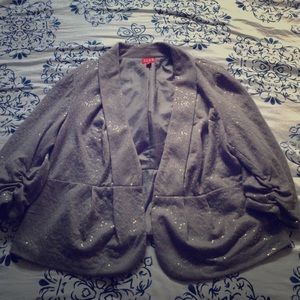 Beautiful sequent gray Blazer!