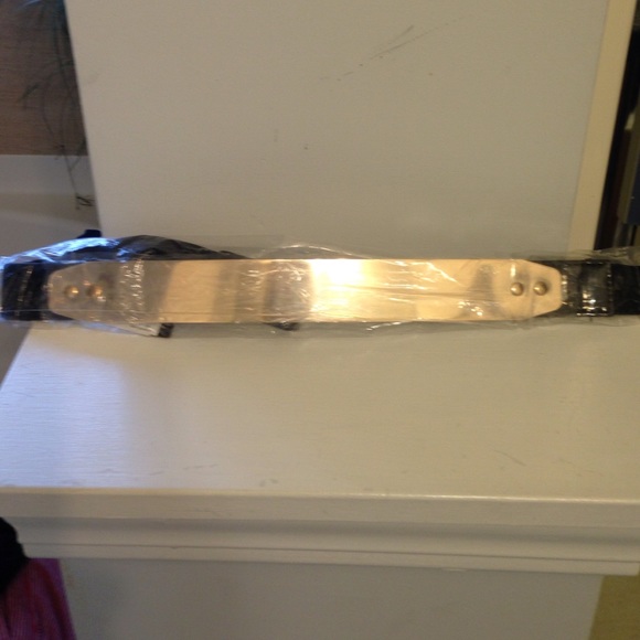Metal plated belt